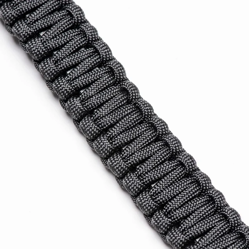 Leica 18894 Paracord-Gurt von COOPH schwarz/schwarz 126cm