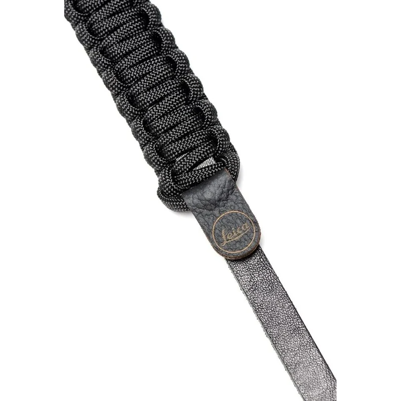 Leica 18894 Paracord-Gurt von COOPH schwarz/schwarz 126cm