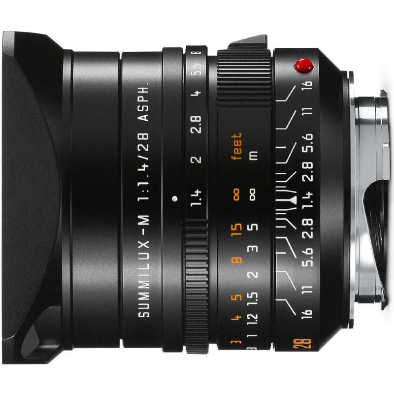 Leica 11668 Summilux M f/1.4 28mm Asph. Schwarz