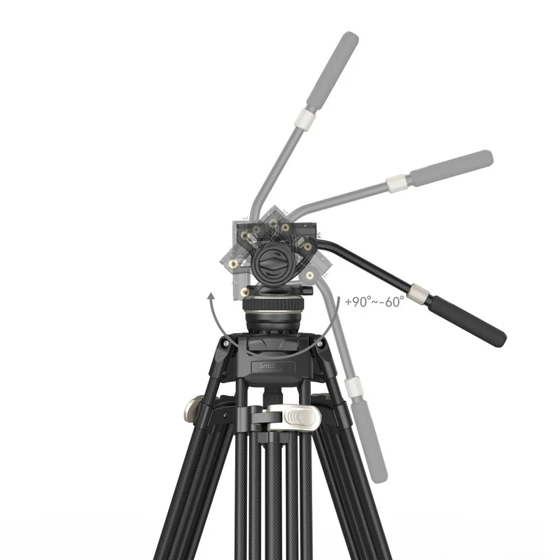 SmallRig 3989 Heavy-Duty Carbonfaser-Stativ-Kit