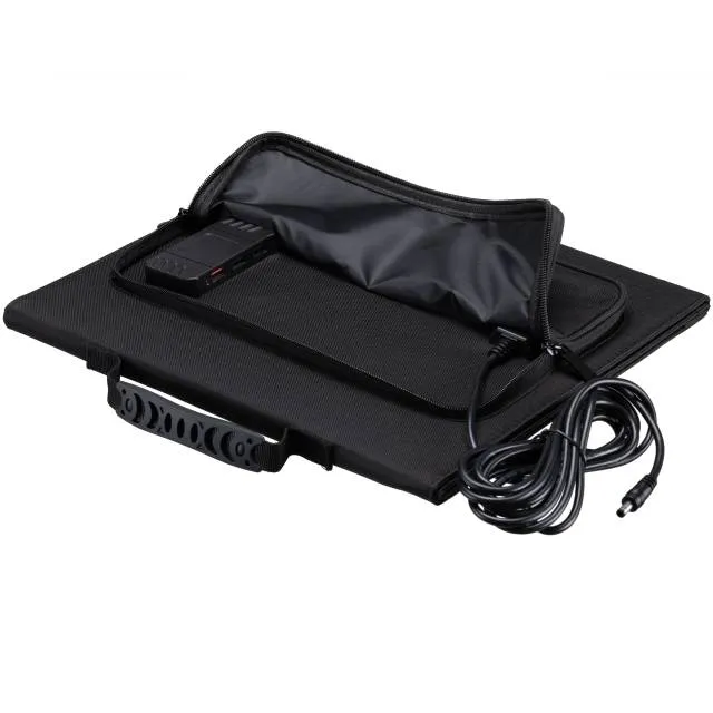 BRESSER Mobile solar charger 40 watts with USB and DC connection