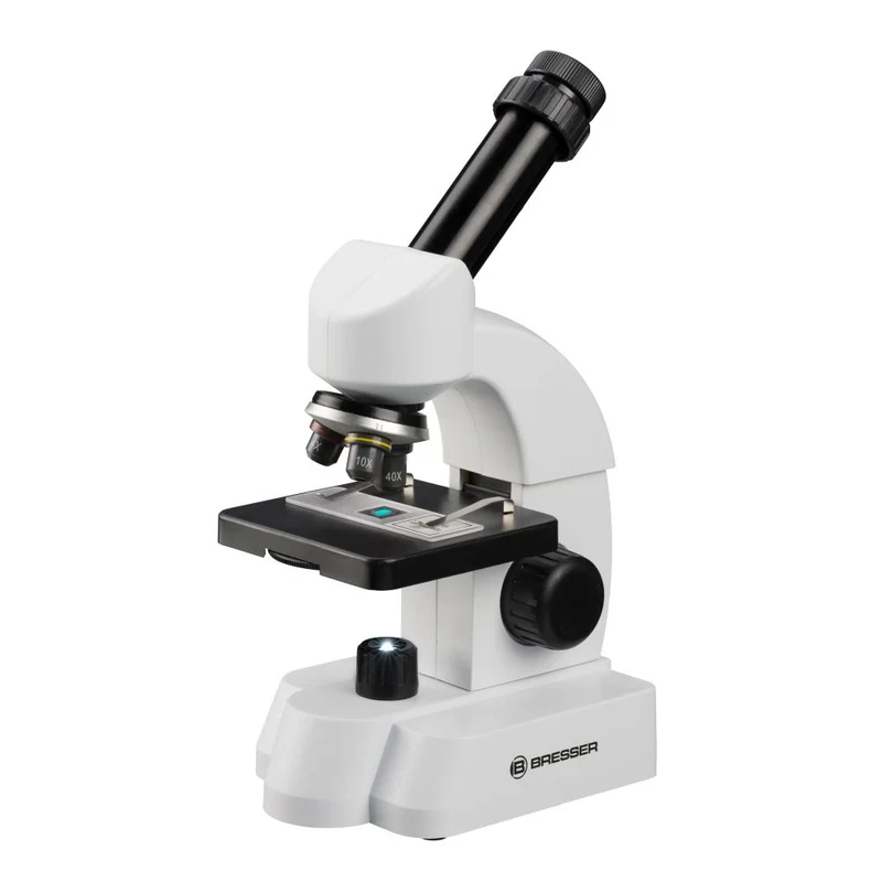 Bresser Junior 40-640x Microscope with Smart Accessorees with QR Code for Extra Information