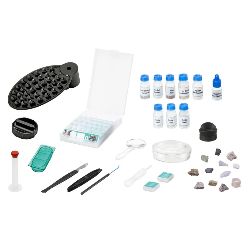 Bresser Junior 40-640x Microscope with Smart Accessorees with QR Code for Extra Information