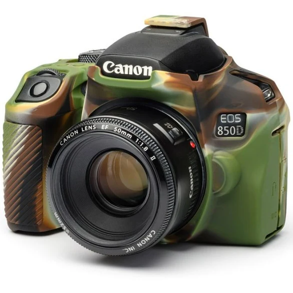 easyCover Gehäuse Cover für Canon 850D Tarnung