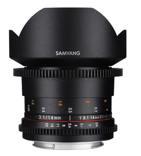 Samyang 14mm T3.1 II VDSLR Canon