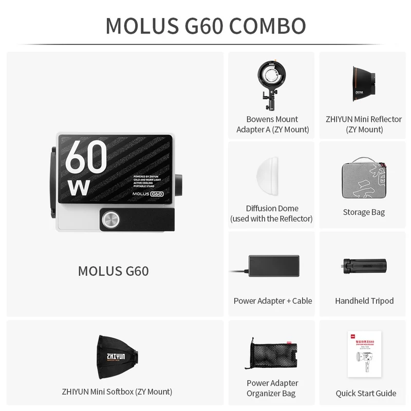 Zhiyun Molus G60 Combo