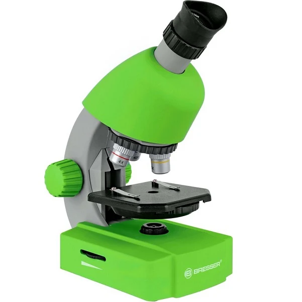 BRESSER JUNIOR Mikroskop 40x-640x grün