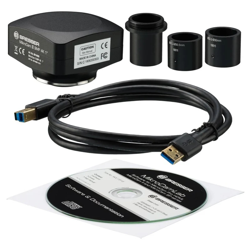 Bresser MikroCamII 9MP 4K 1" Microscope Camera
