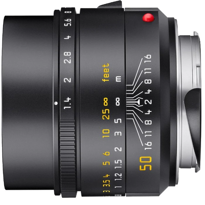 Leica 11728 Summilux-M 50mm f/1.4 ASPH - Black