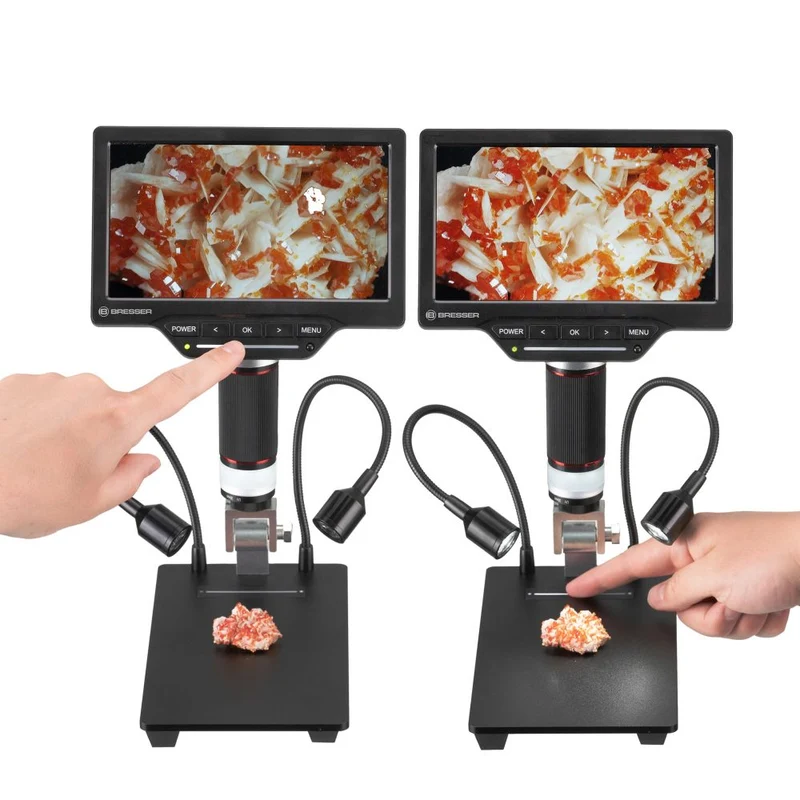 Bresser WLAN 1080P Digitalmikroskop 2L mit LCD-Bildschirm