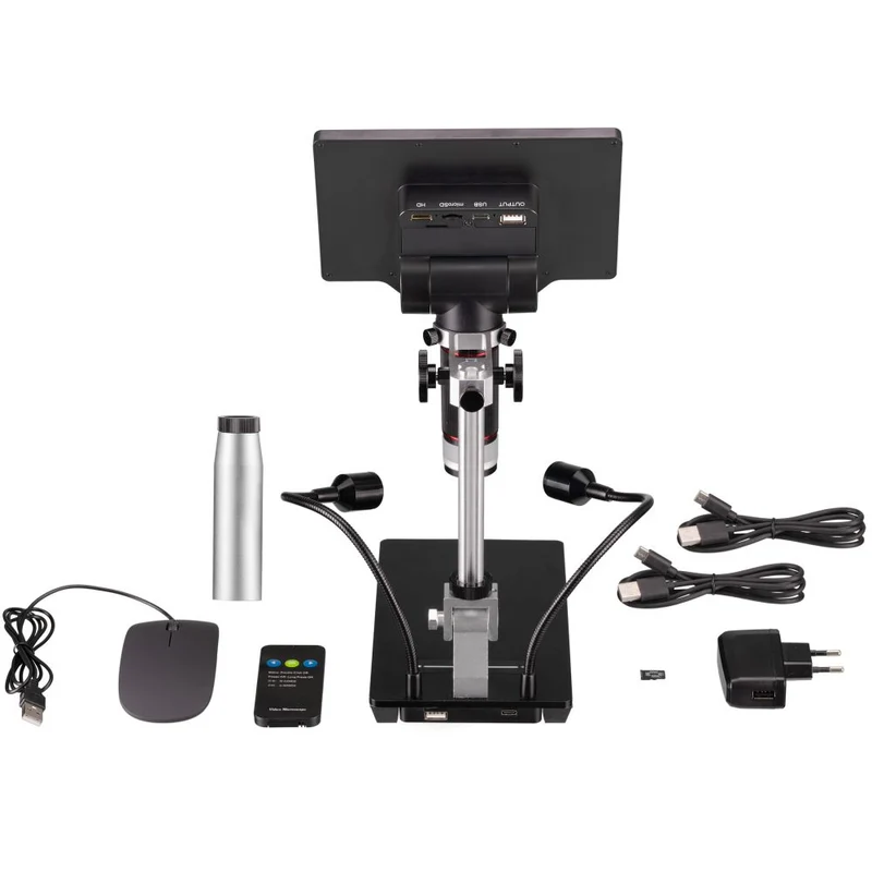 Bresser WLAN 1080P Digitalmikroskop 2L mit LCD-Bildschirm
