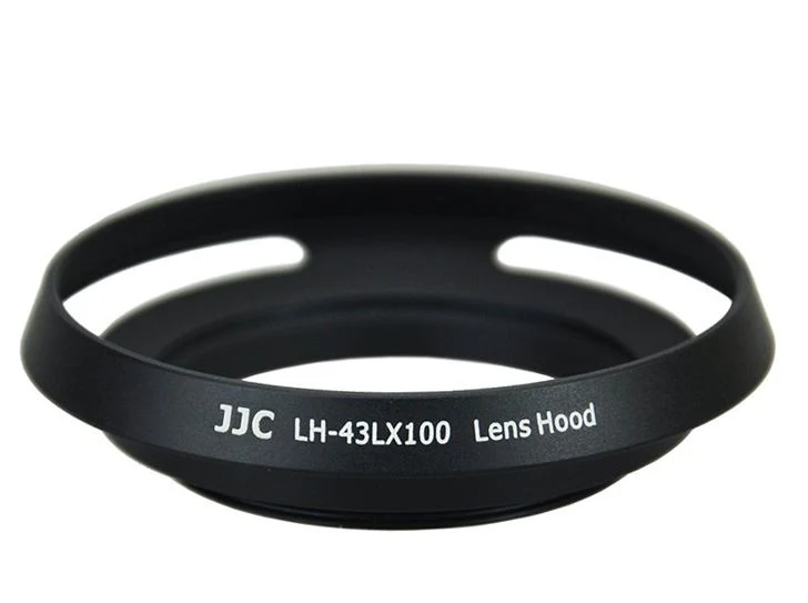 JJC LH-43LX100 Lens Hood Black