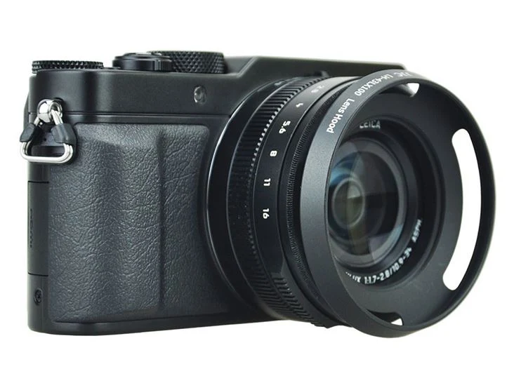 JJC LH-43LX100 Lens Hood Black