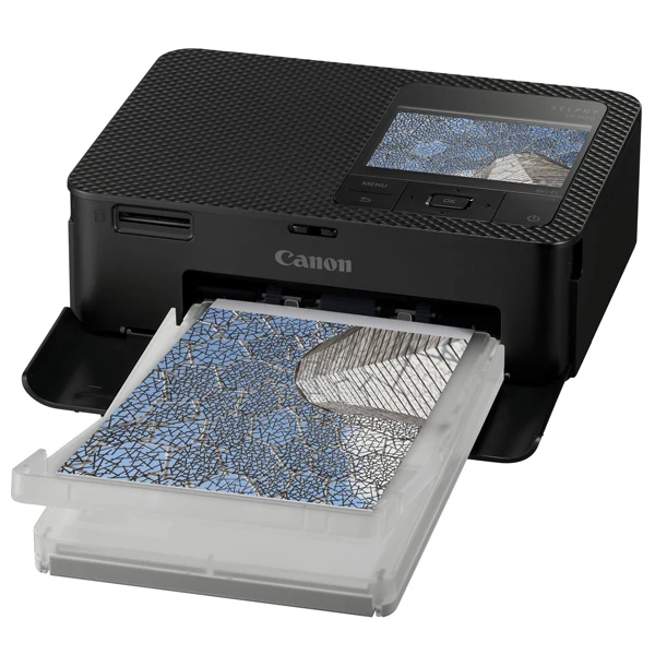 Canon SELPHY CP1500 Black + RP-108 Paper 10X15, 108 Prints