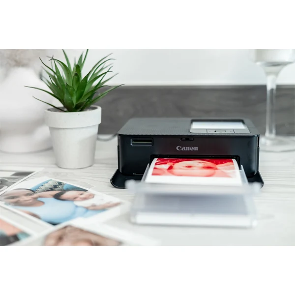 Canon SELPHY CP1500 Black + RP-108 Paper 10X15, 108 Prints