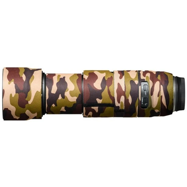 easyCover Lens Oak for Tamron 100-400mm f/4.5-6.3 Di VC USD Brown Camouflage