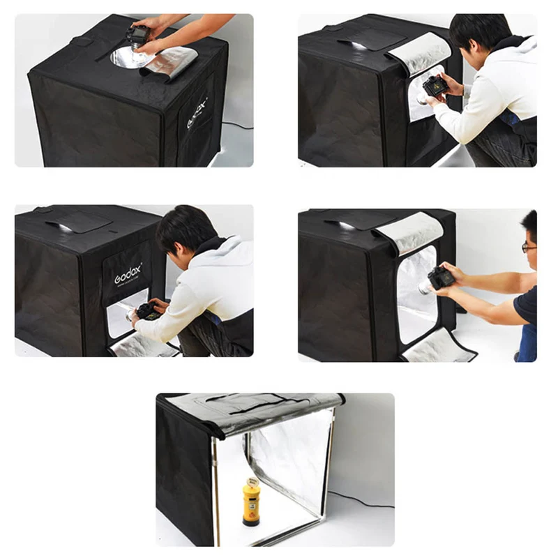 Godox Portable Triple Light LED Ministudio L40 x 40 x 40 cm