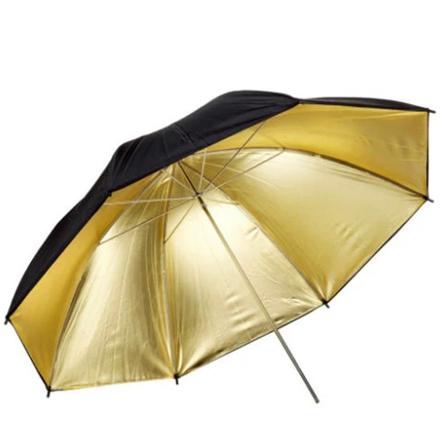 Photo Galerie Blitzschirm Gold 102cm