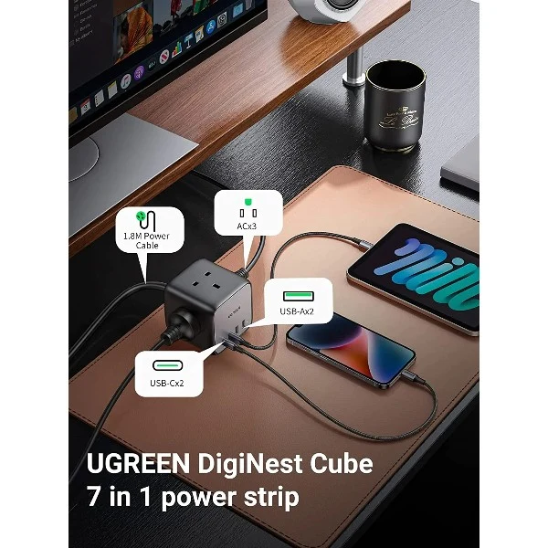 Ugreen 65W Power Strip DigiNest Cube