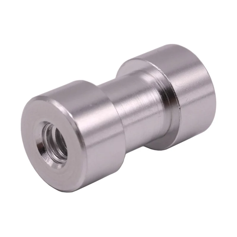 Caruba spigot adapter 1/4" female 3/8" female (28mm) aluminium