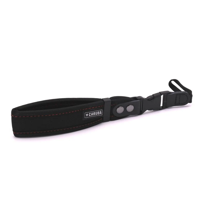 Caruba Neopren-Armband (Schwarz + Rot)