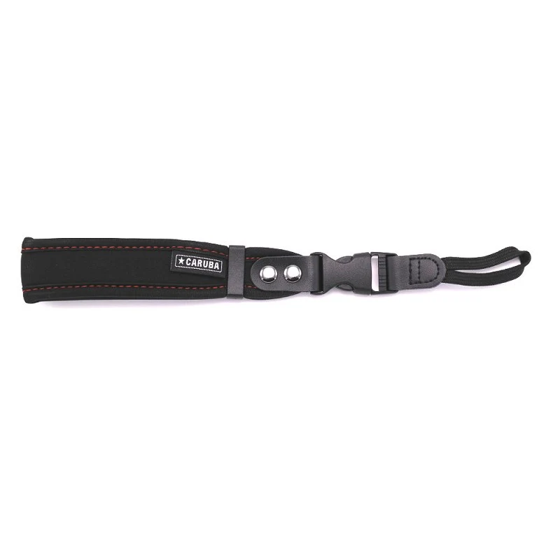 Caruba Neopren-Armband (Schwarz + Rot)