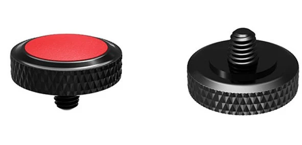 JJC Deluxe Soft Release Button SRB BK Red