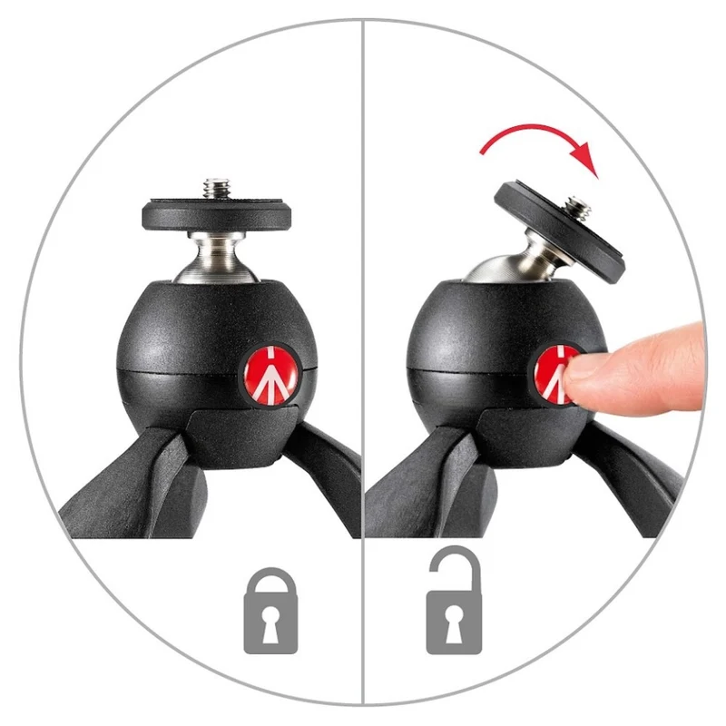 Manfrotto Pixi Mini Tripod Black
