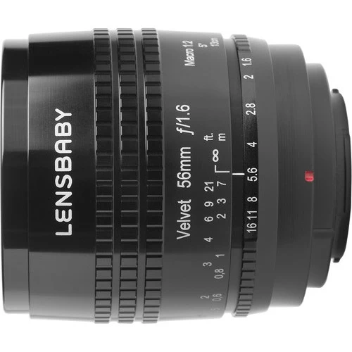 Lensbaby Velvet 56 schwarz Nikon