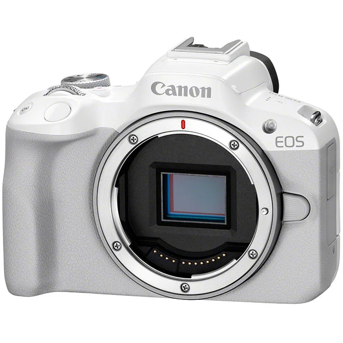 Canon EOS R50 Weiß + RF-S 18-45mm IS STM