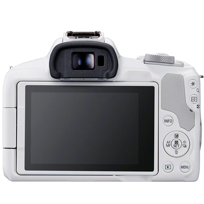 Canon EOS R50 Weiß + RF-S 18-45mm IS STM