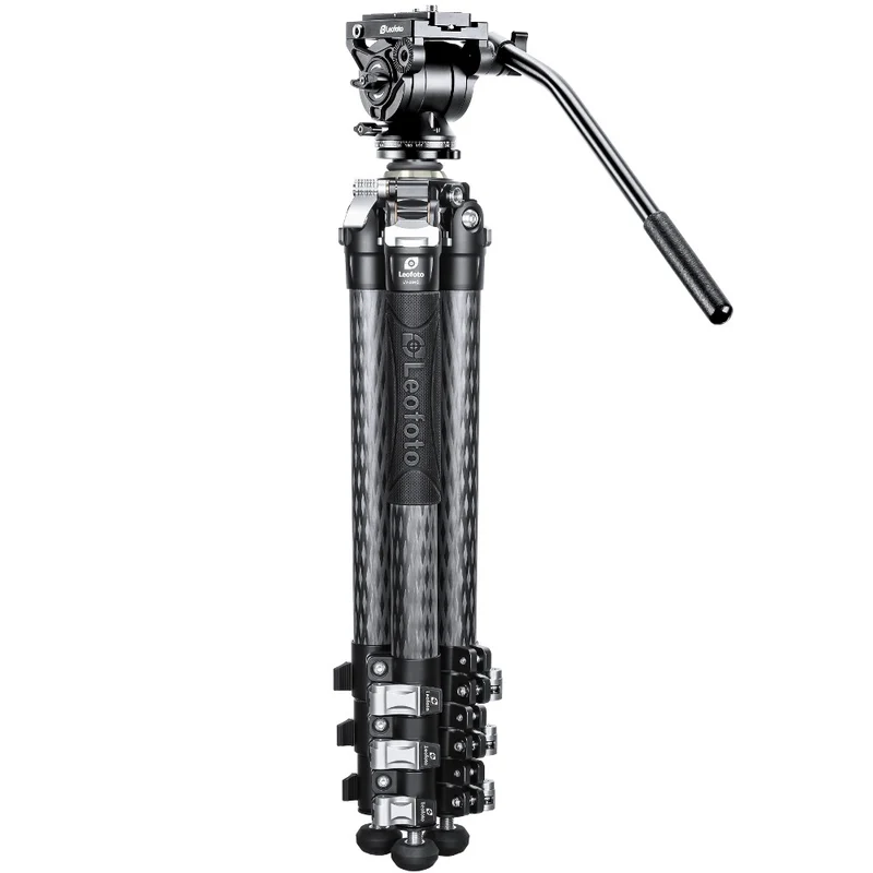 Leofoto Manba LV-284C tripod + BV-5 videohead