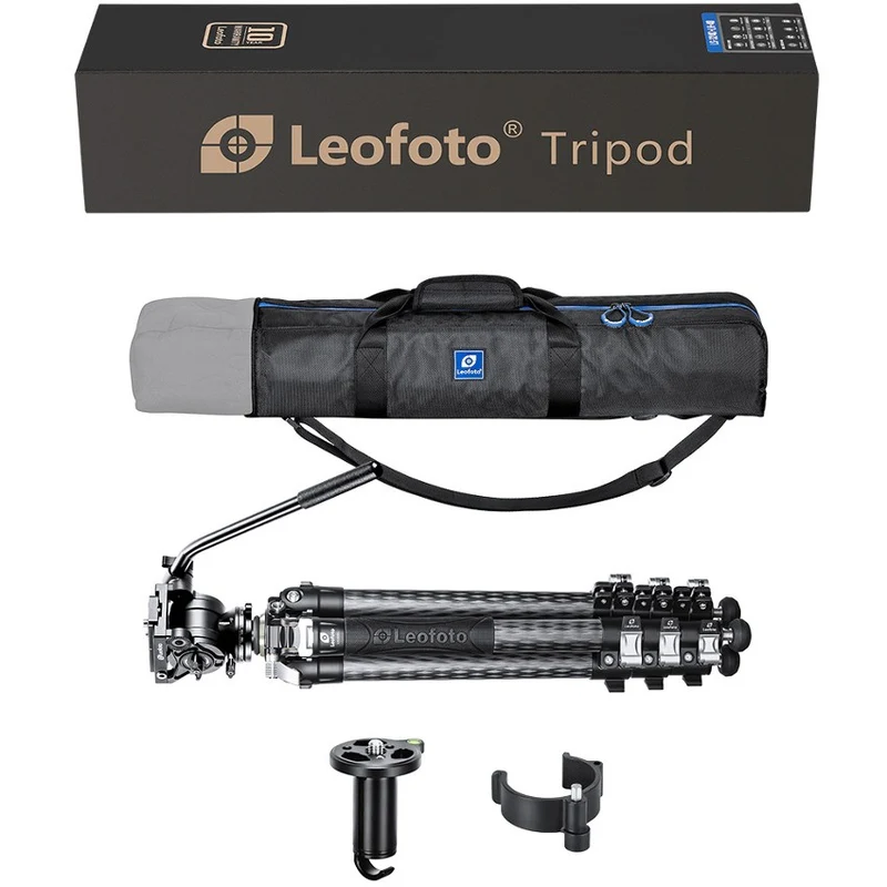 Leofoto Manba LV-284C tripod + BV-5 videohead