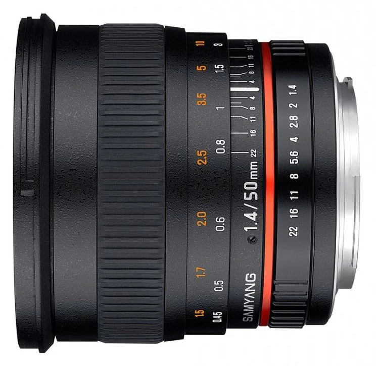 Samyang 50mm f/1.4 AS UMC Canon