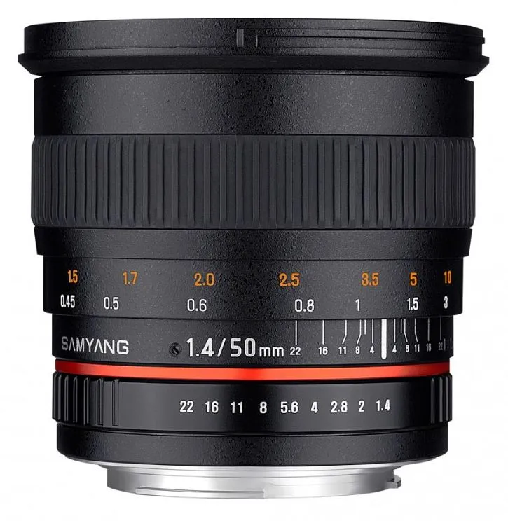 Samyang 50mm f/1.4 AS UMC Canon