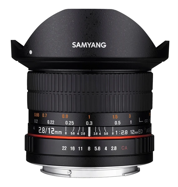 Samyang 12mm f/2.8 ED AS NCS Fish-eye Canon EOS M