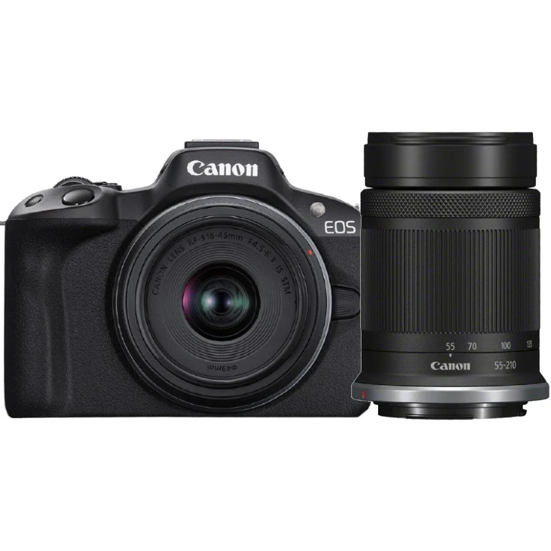 Canon EOS R50 + RF-S 18-45mm IS STM + RF-S 55-210mm f/5-7.1 IS STM
