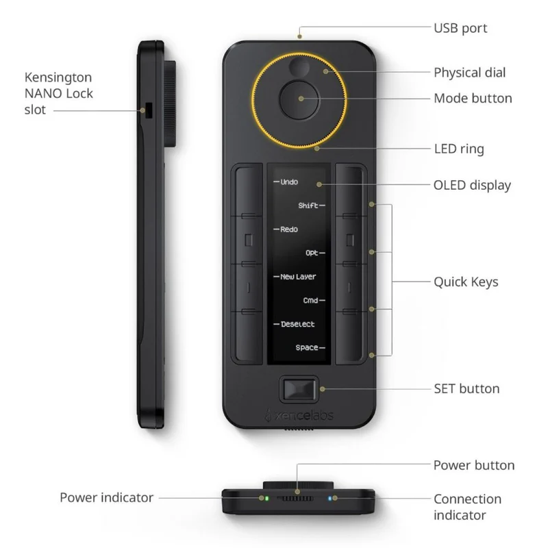 Xencelabs Quick Keys AND/DE/IT