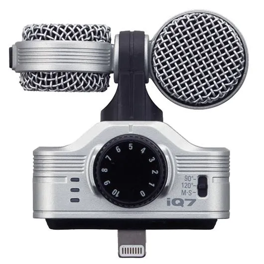 Zoom iQ7 MS Stereo Microphone for iPhone and iPad
