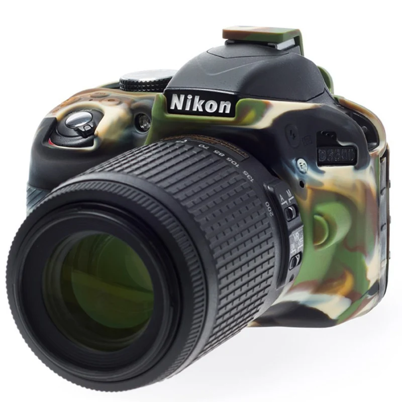 easyCover Cameracase Nikon D3300 und D3400 Tarnung