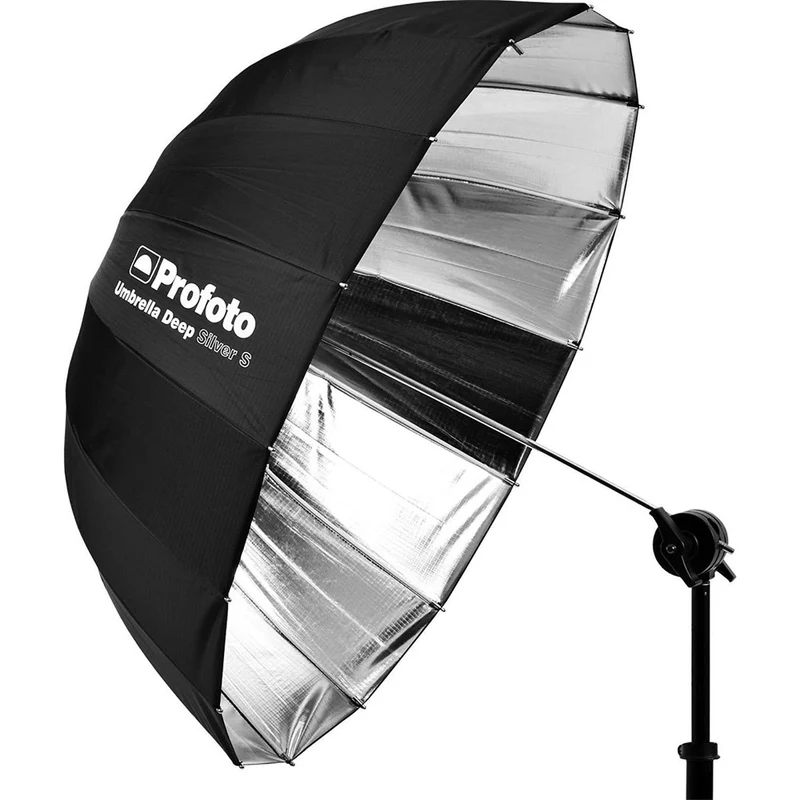 Profoto 100984 Blitzschirm Silber S 85cm