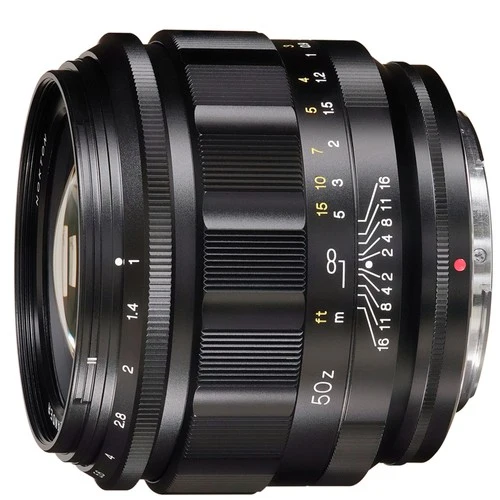 Voigtländer Nokton 50mm f/1.0 Aspherical Nikon Z - Black