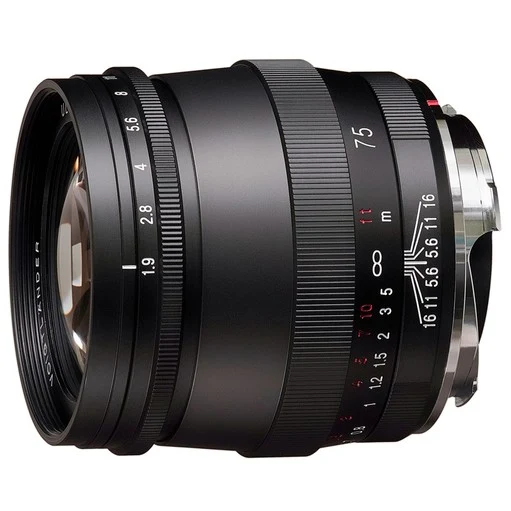 Voigtländer Ultron 1,9/75mm M.C. VM, Black