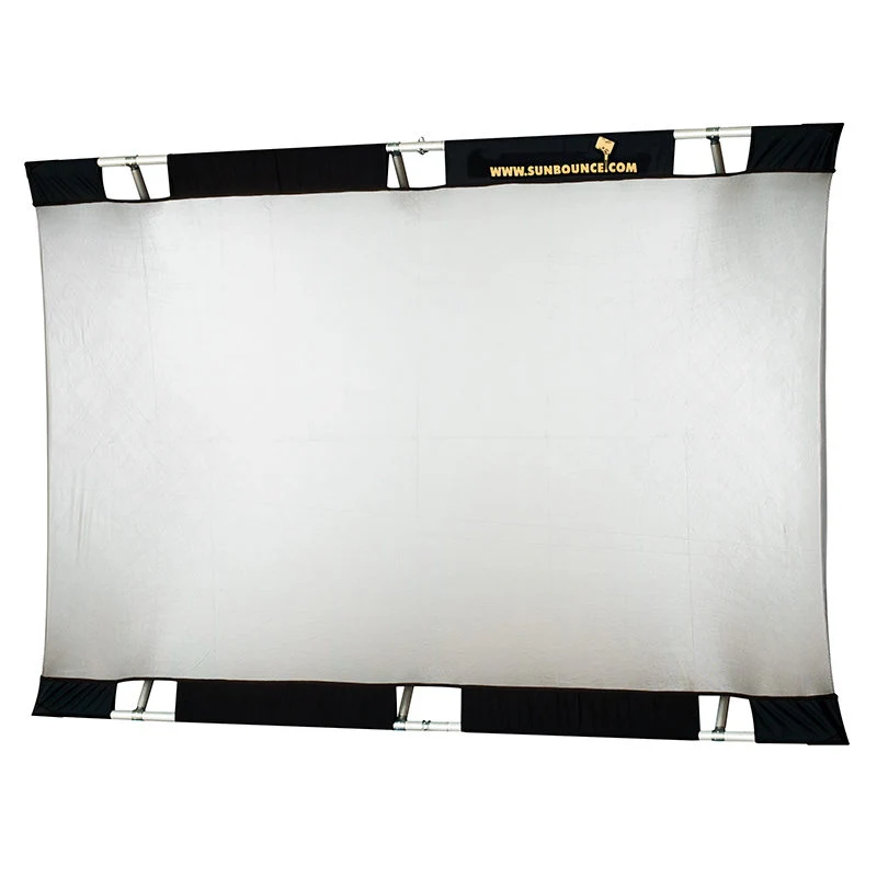 Sunbounce SB PRO KIT Silber – Rückseite Weiß (nahtlos)