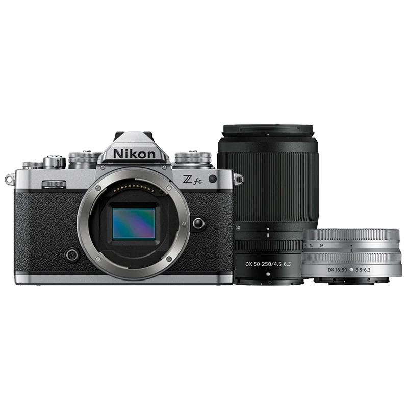 Nikon Z fc + DX 16-50 Silver + DX 50-250