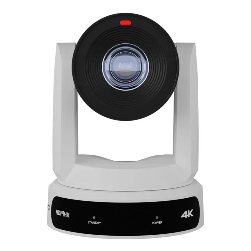 PTZOptics Move 4K, a 3th Gen PTZ camera, 30x Optical Zoom white