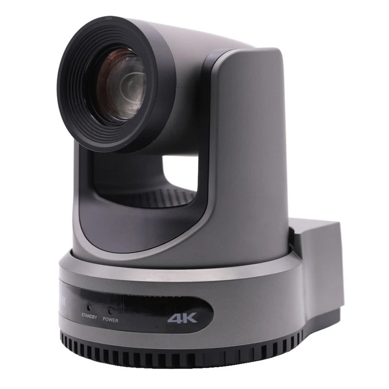 PTZOptics Move 4K, a 3th Gen PTZ Camera, 20X Optical Zoom - Gray