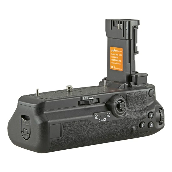 Jupio Batteriegriff Canon EOS R5 /R5c / R6 / R6 Mark II (BG-R10) + Funkfernbedienung