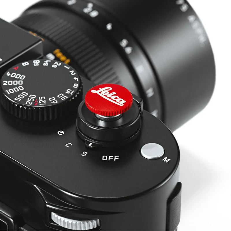 Leica 14010 Soft Release Button Leica 12mm Red