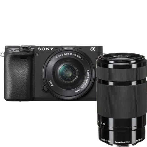 Sony A6400 Body black + 16-50mm + 55-210mm